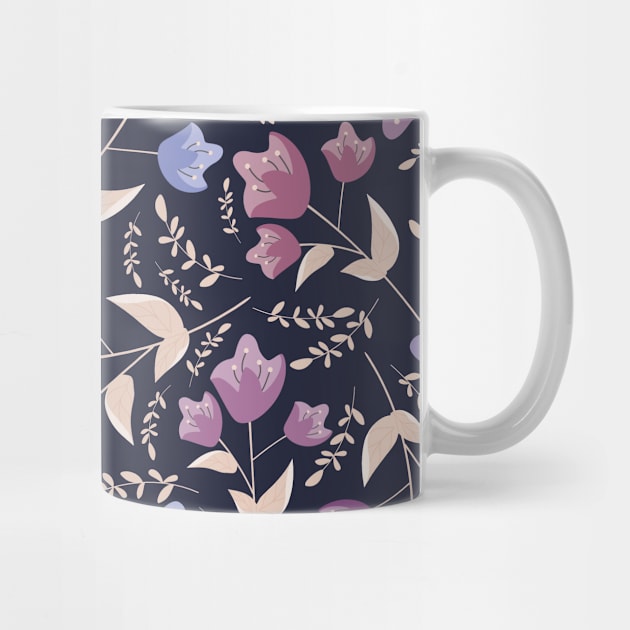 Floral Purple Elegant by Creative Has